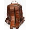 Кожаная сумка Goat Bag Рюкзак Рюкзак Vintage Messenger Real Laptop Brown Genuine