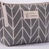 Canvas Cosmetic Bag Large Capacity Fabric Change Bag Travel Area Cosmetics Wash Storage Bag