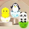 6pcs/set Handmade Little Sheep Tumbler Toy ABS Panda Tumbler Doll Children Gifts