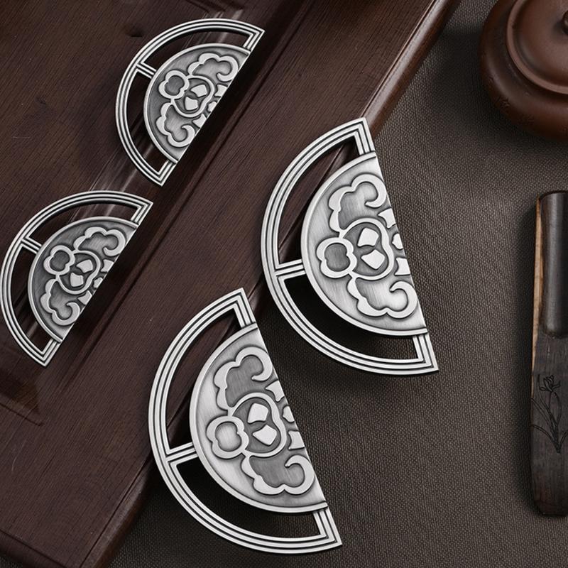 Ручки для ящиков из цинкового сплава Китайский ретро Ручки для комода и шкафа Ручки для кухонных шкафчиков Ручка для мебели Фурнитура