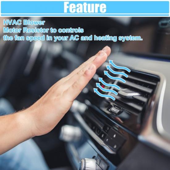 Резистор вентилятора отопителя и кондиционера (HVAC) для управления вентилятором AC, подходит для Mitsubishi Outlander 14-17