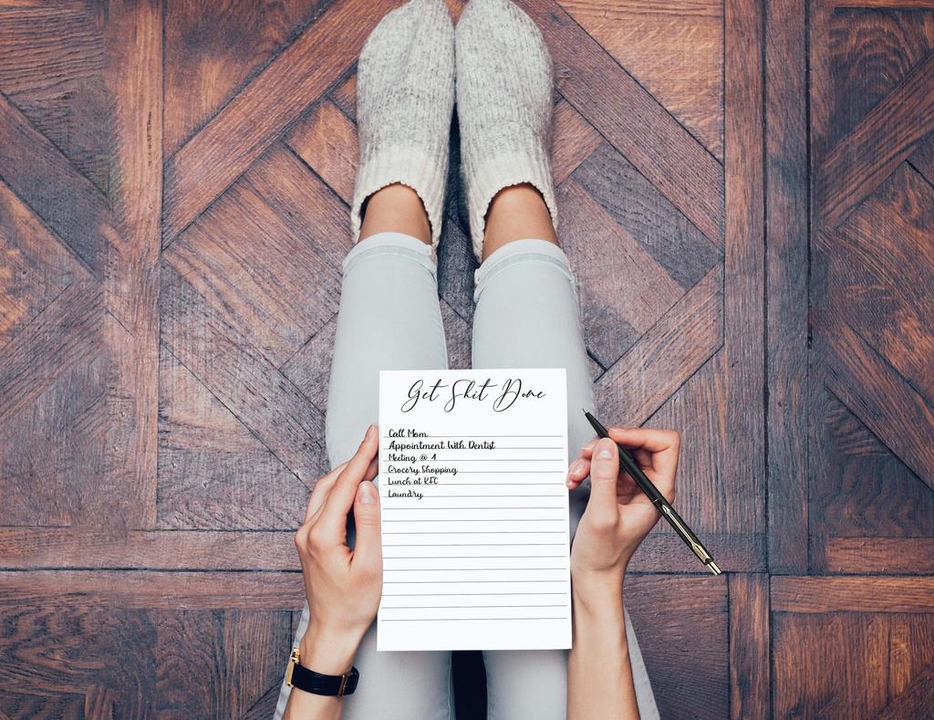 Inkdotpot Упаковка из 2 ежедневников-планировщиков, недатированных блокнотов, блокнотов для заметок, отрывных списков дел, органайзеров, планировщиков, для организации задач (50 листов