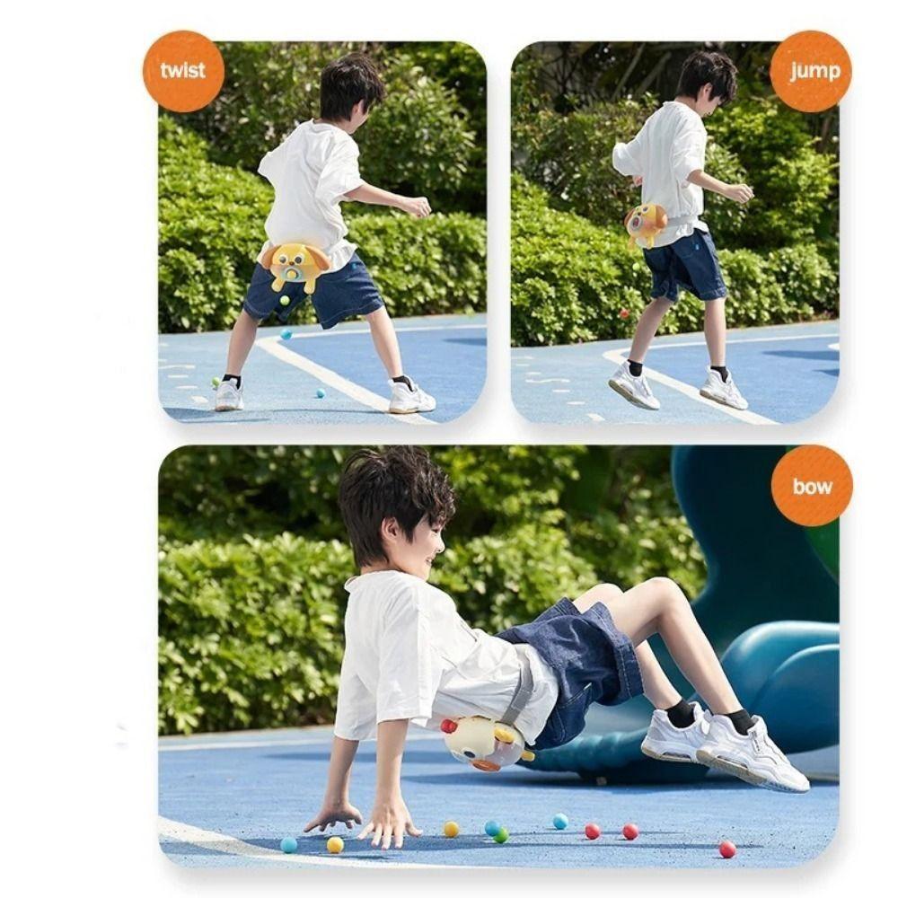 Exercise Bounce Parent-Child Interactive Cartoon Design Team Building Expansion  Body Training