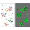 Little Sexy Cute Tattoo for Women Glowing Dark Taty Waterproof Fake Tatoo Luminous Tattoo Stickers Body Art Cartoon Tattoo