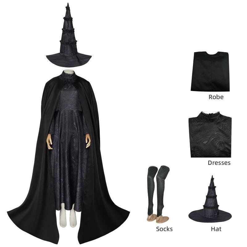 Enchanting Magic Witch Cosplay Costume For Halloween Unisex Fantasy Dress