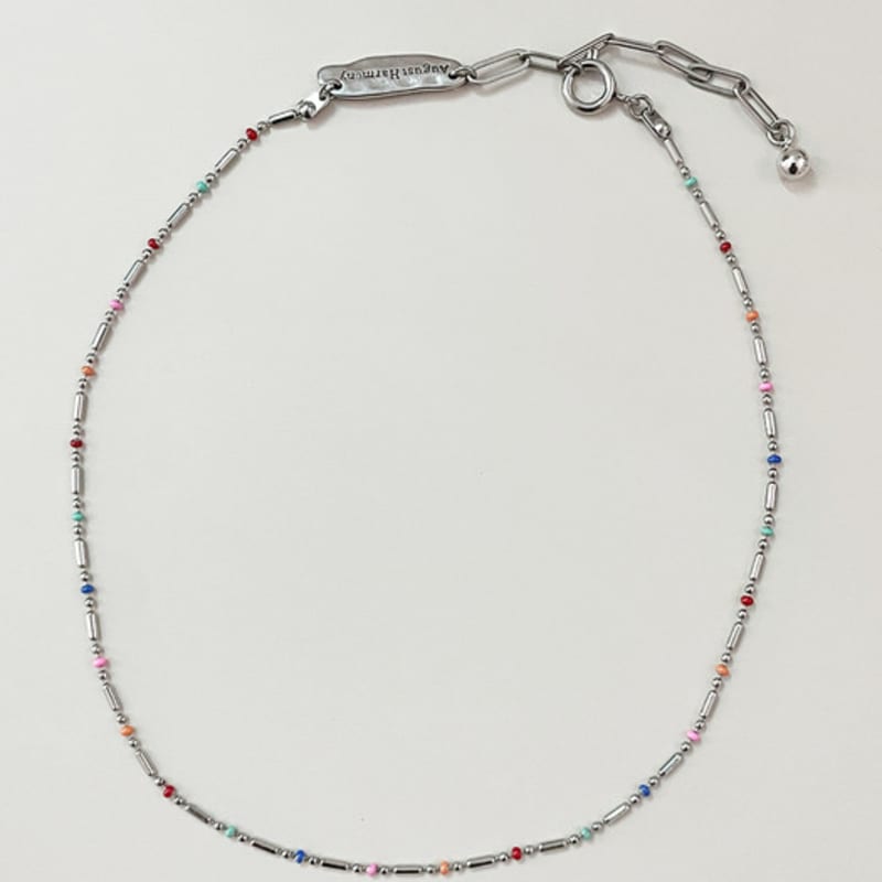 August Harmony Multi pop choker (2color)