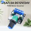 DC12V 24V ШИМ Контроллер Скорости Двигателя Светодиодный Диммер B10K Ручка Потенциометра Для Коллекторного Двигателя Бесколлекторного Двигателя Светодиодной Ленты