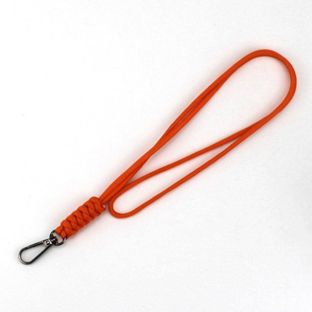 48cm Paracord Keychain Lanyard 11 Styles Emergency Survival Keyring Neck Hanging Rope Outdoor Tool