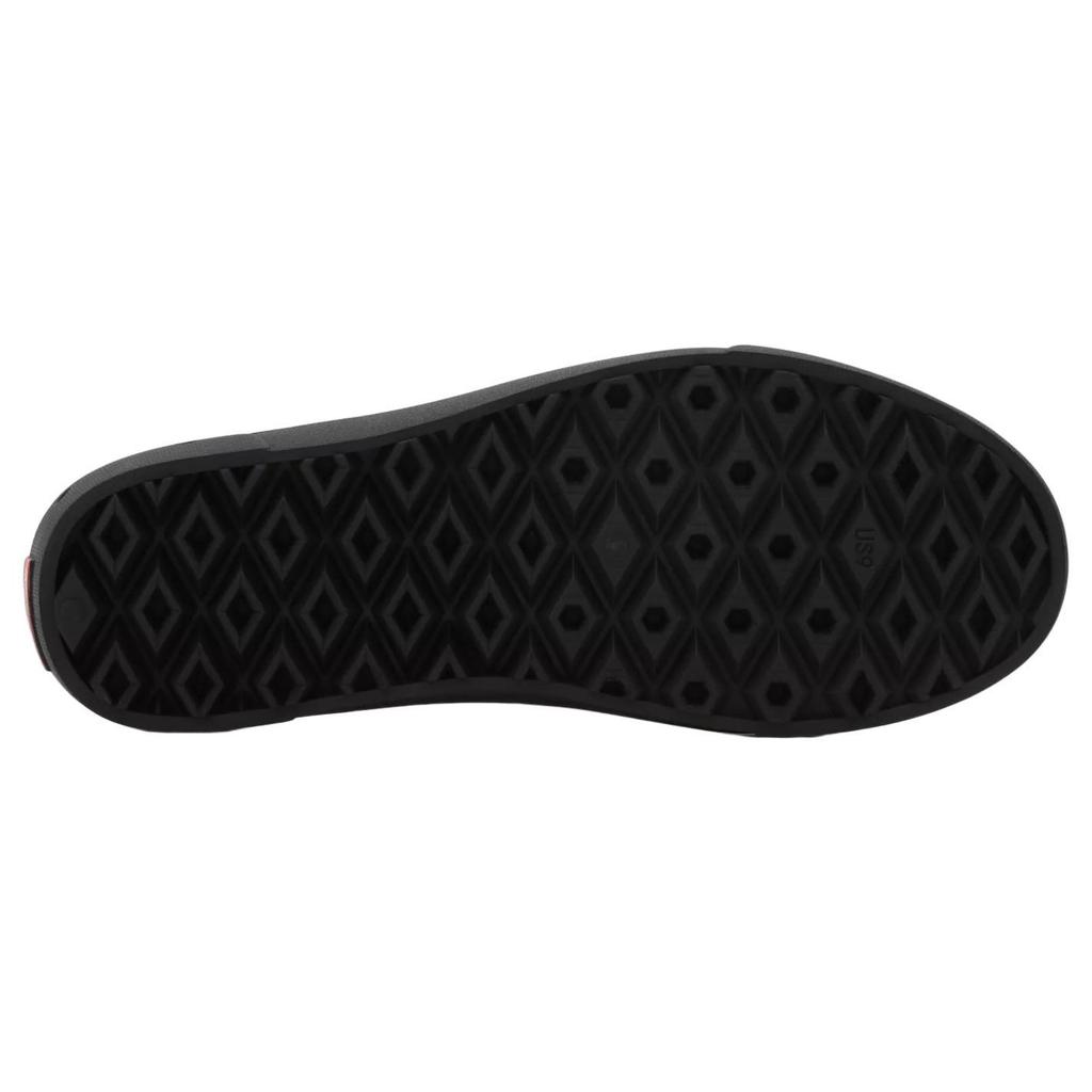 Vans Слипоны-мюлы TRK Цельнолитая конструкция Унисекс Черные Оверсайз Подошва с обратным вафельным рисунком VN0005V8BLK