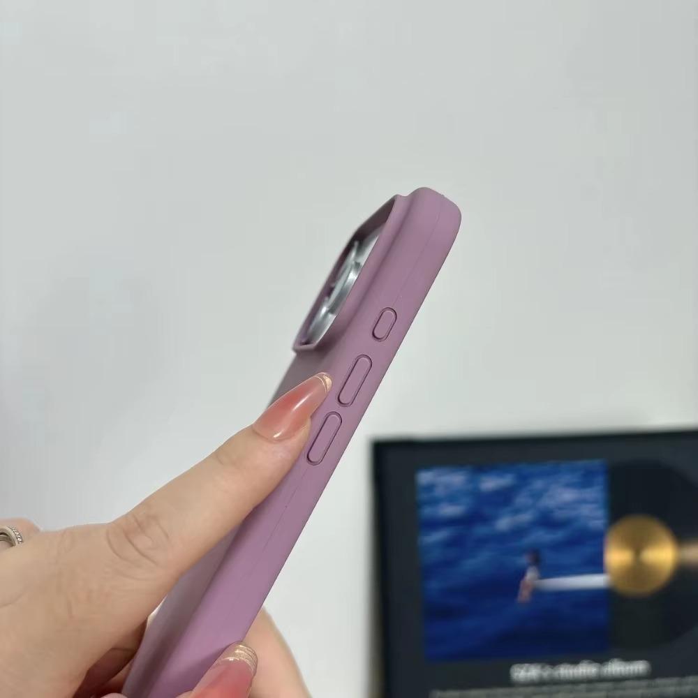 Официальный однотонный чехол для телефона из жидкого силикона Magsafe для IPhone 17 Pro Max 16 15 14 13 12 11 Магнитная беспроводная зарядка Крышка