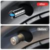 Car Sticker Ford 4pcs Car Badges Wheel Tire Valve Stem Caps Covers Auto Accessories For Ford Fiesta Focus mk2 mk3 Ranger Mondeo