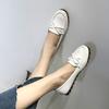 Genuine Leather Flats Casual Slip On Loafers Woman Shoes Comfortable Soft Bottom Flat Shoes Vintage Style Woman Footwearhj76