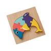 Wooden 3d Puzzle Cognitive Animal Traffic Shapes Matching Blocks For Early Education