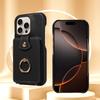 Для Samsung Galaxy A12 A13 A14 A32 A33 A52 A54 A73 A02 A22 A04 A34 Чехол для телефона из ПУ кожи с кольцом, слотами для карт, противоударный