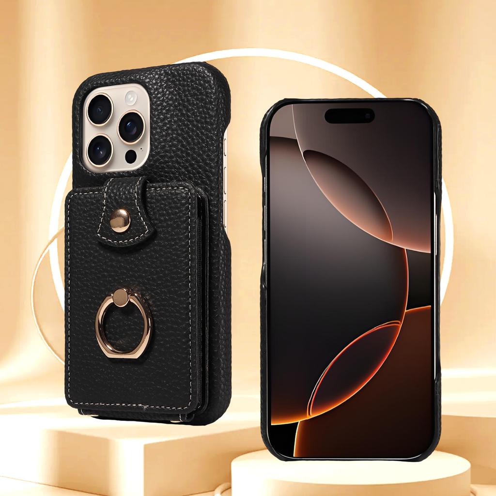Для Samsung Galaxy A12 A13 A14 A32 A33 A52 A54 A73 A02 A22 A04 A34 Чехол для телефона из ПУ кожи с кольцом, слотами для карт, противоударный