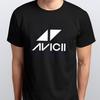 Футболка AVICII размеры S M L XL XXL цвета Черный, Белый