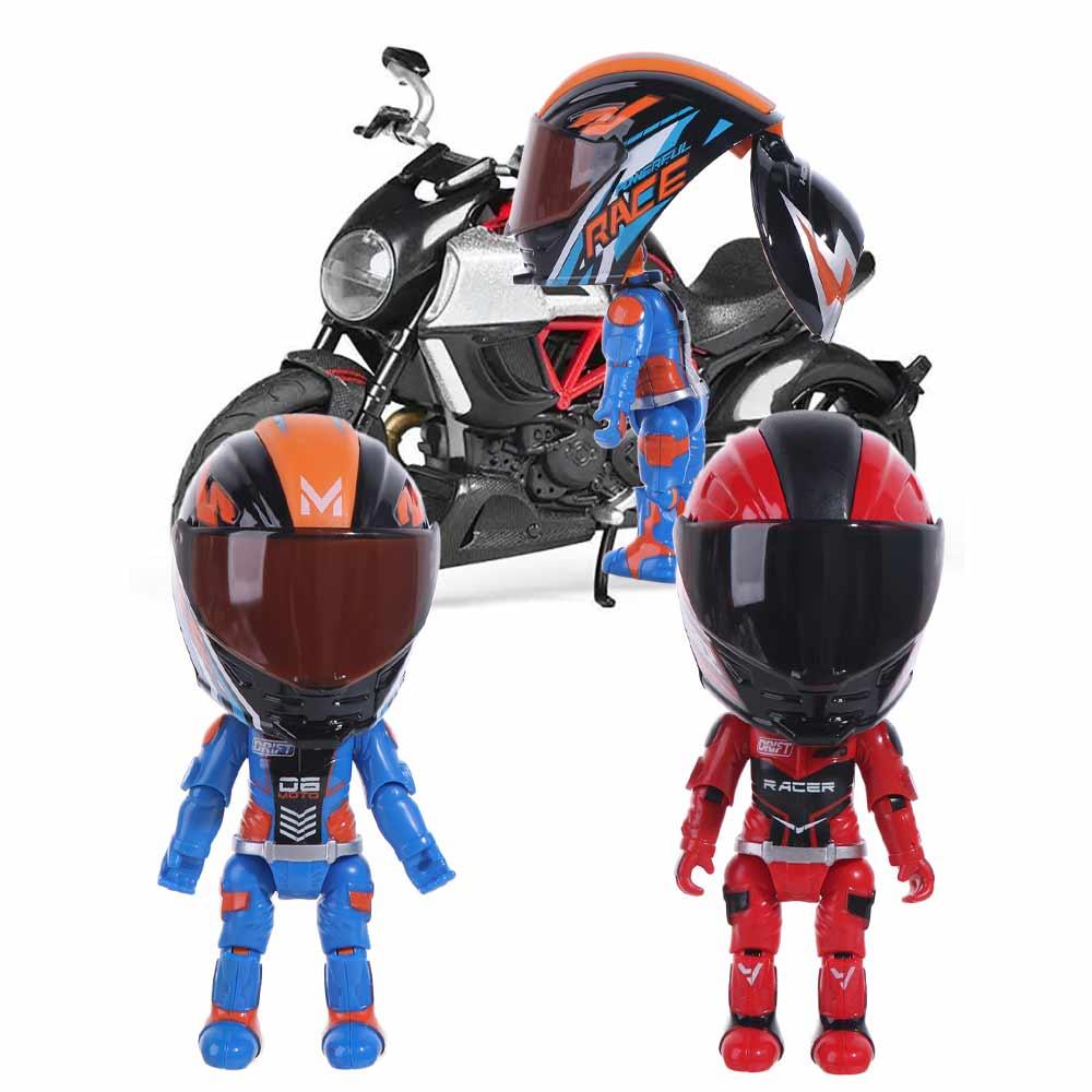 Movable Limbs Transform Motorcycle Toy Action Figure Movable Figurine Model Auto Decor
