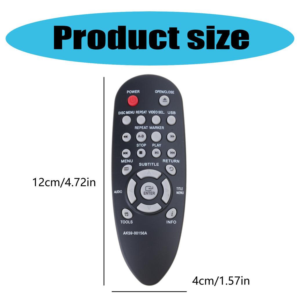 Обновленный пульт дистанционного управления SAM63 Замена для DVD-плеера SAM63 AK59-00156A Контроллер Обновленный чип Программа не требуется