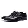 Square Head British Oxford Shoes Men'S Hand-Polished Brock Engraved Leather Shoes Public Version