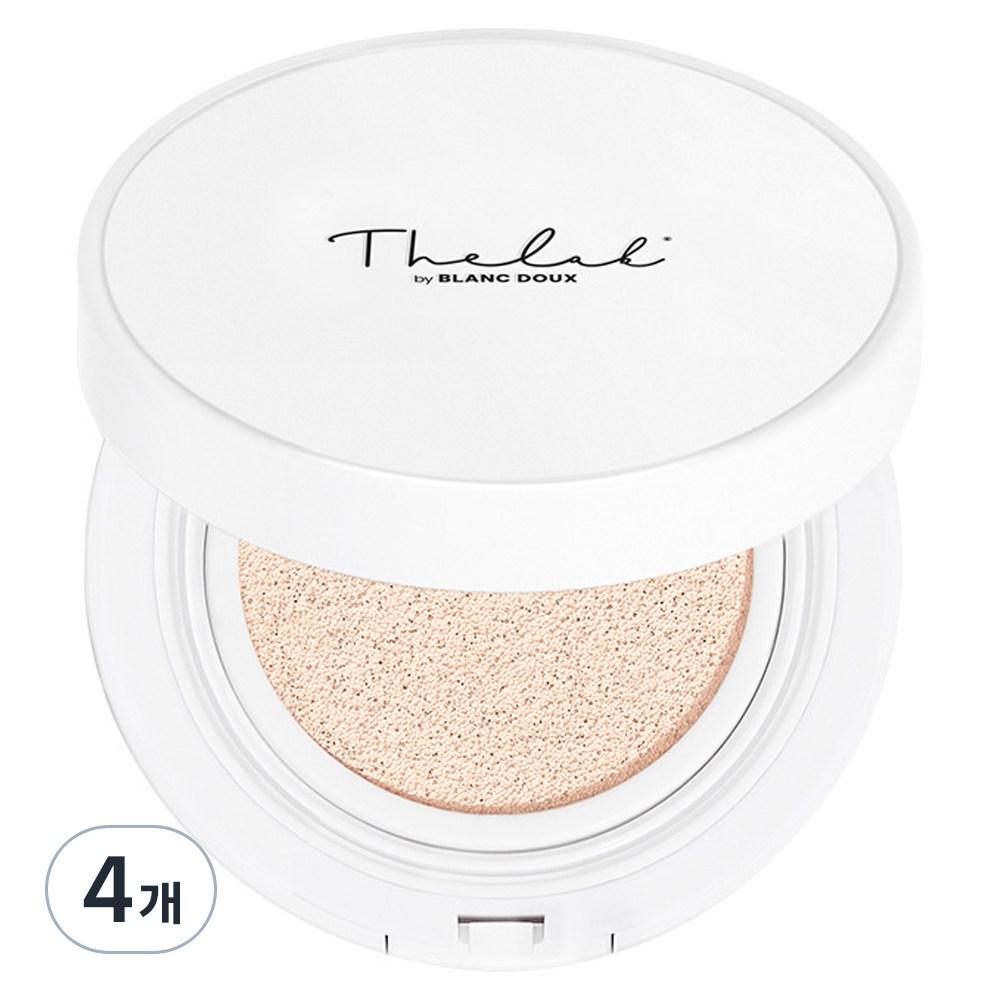 The Lab by Blanc Doux Oligo Hyaluronic Acid Healthy Cream Cushion 12g, No. 0 Pure Ivory, 4 Pieces