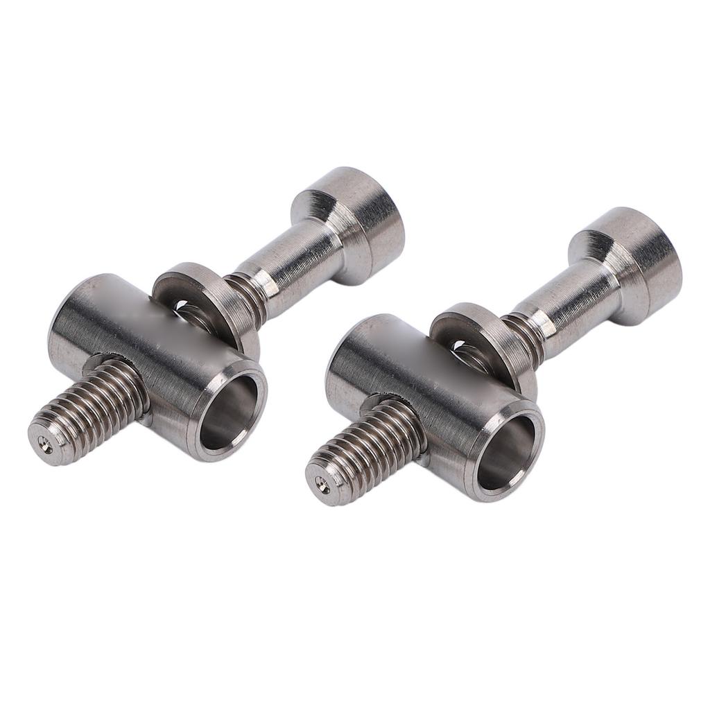 2PCS Bike Seatpost Fixed Screw M5x30mm Ti Alloy Bike Seatpost Fixed Bolts for Cycling DIY
