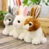 Cute Little White Rabbit Doll Korean Bunny Plush Toy Rag Doll Children Girl Super Cute Man