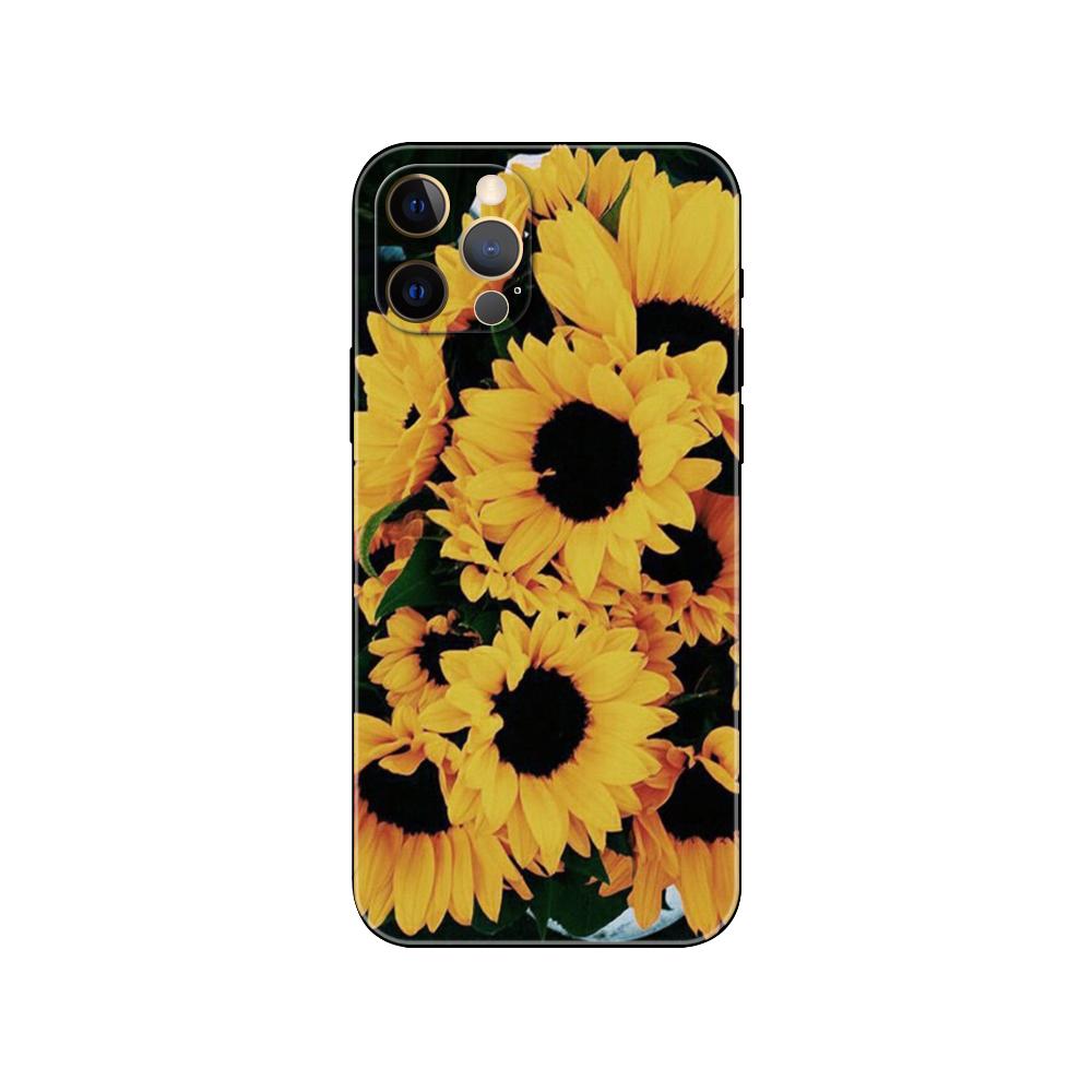 Чехол для телефона «Подсолнух» для iPhone Samsung Galaxy Redmi Xiaomi Oppo OnePlus Note SA 7 8 9 10 11 12 13 14 20 21 22 23 53 54 Pro Max Plus Ultra TPU Soft