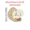 Nordic Digital Wall Clock High-end Wall Hanging Clock Simple Wall Painting Light  Dining Table