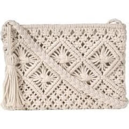 Женские сумки через плечо ручной работы в технике макраме для девочек