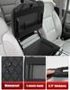 Black Plaid Center Console Armrest Cover for Chevrolet Silverado GMC Sierra 2014-2018 Interior Moulding