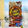 Bayern Munich Personalized Name Beach Towel Super Soft Microfiber Quickdry Fabric Suitable for Swimming Gym Camping Yoga Vacation