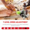 Belt Sander Electric Sanding Polishing Grinding Machine 7   Speed with 10 Sanding Belts for Polishing Wood Acrylic Metal (Belt Size: 30*33