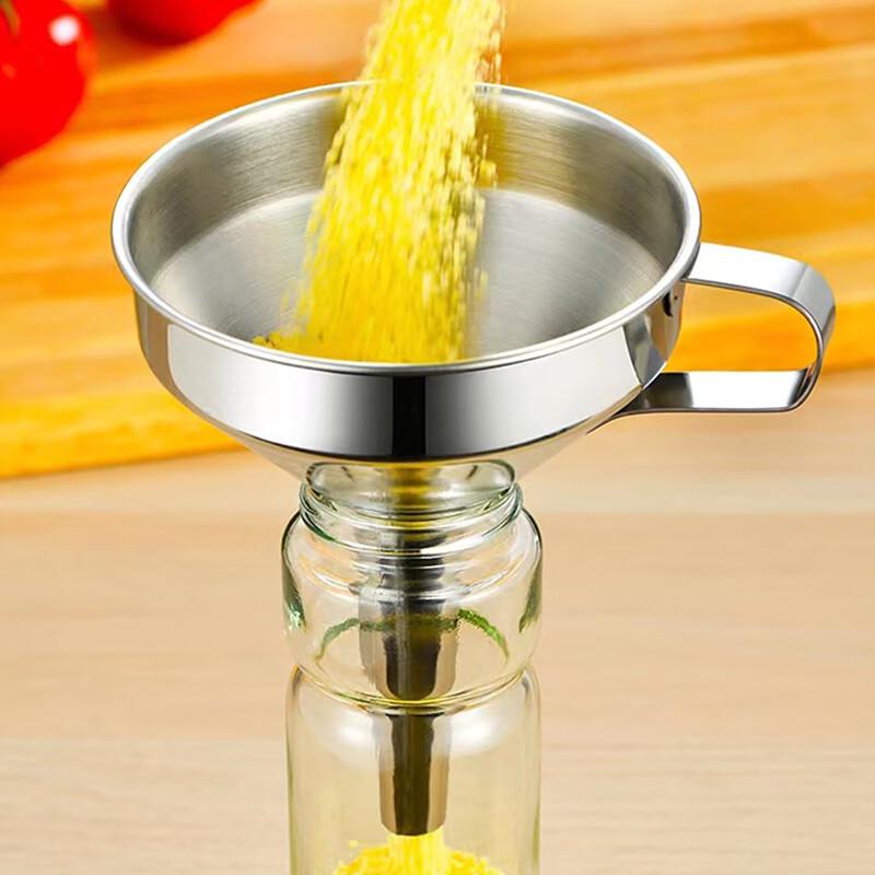 Jekero 304 Stainless Steel Funnel with Detachable Filter