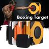 PU Wall Punch Boxing Bags Pad Focus Target Pad Wing Chun Boxing Fight Sanda Training Bag Sandbag Category for Home Outdoor Use 1 Pc