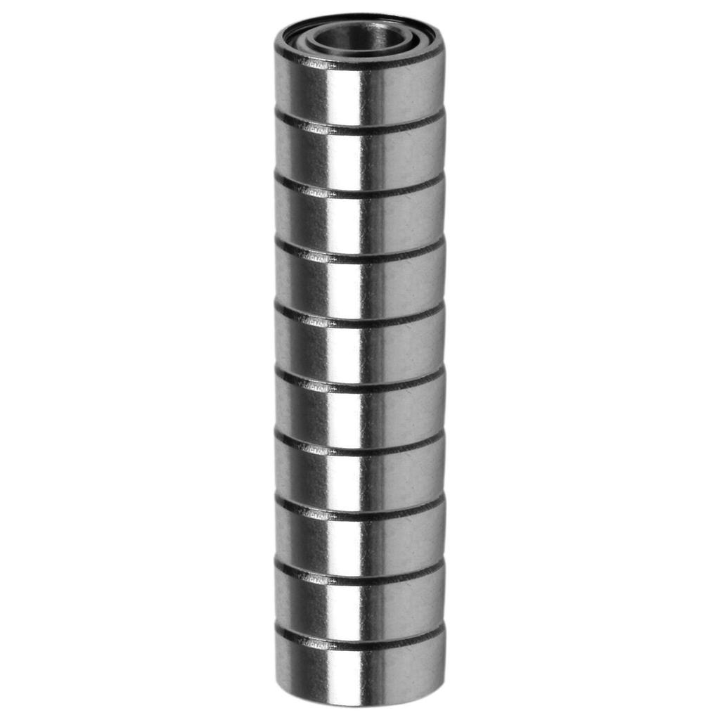 10pcs Miniature Sealed Metal Shielded Metric Radial Bearing Model: M