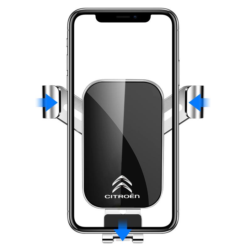 Car Phone Holder Cell Air Vent Mount Moblie GPS Support Stand For Citroen C5X e-C4 X e-C3 C4 C3 C5 Berlingo C-Elysee C-Crosser CW0