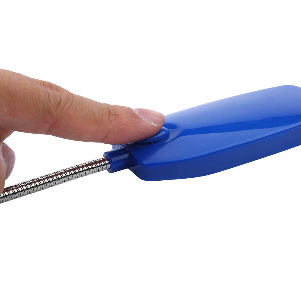 5 В Гибкая гусиная шея Мини USB 28 светодиодов Портативная лампа для чтения Компьютерная лампа с выключателем Синий