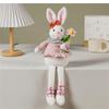 Easter Bunny Doll Figurine Decoration