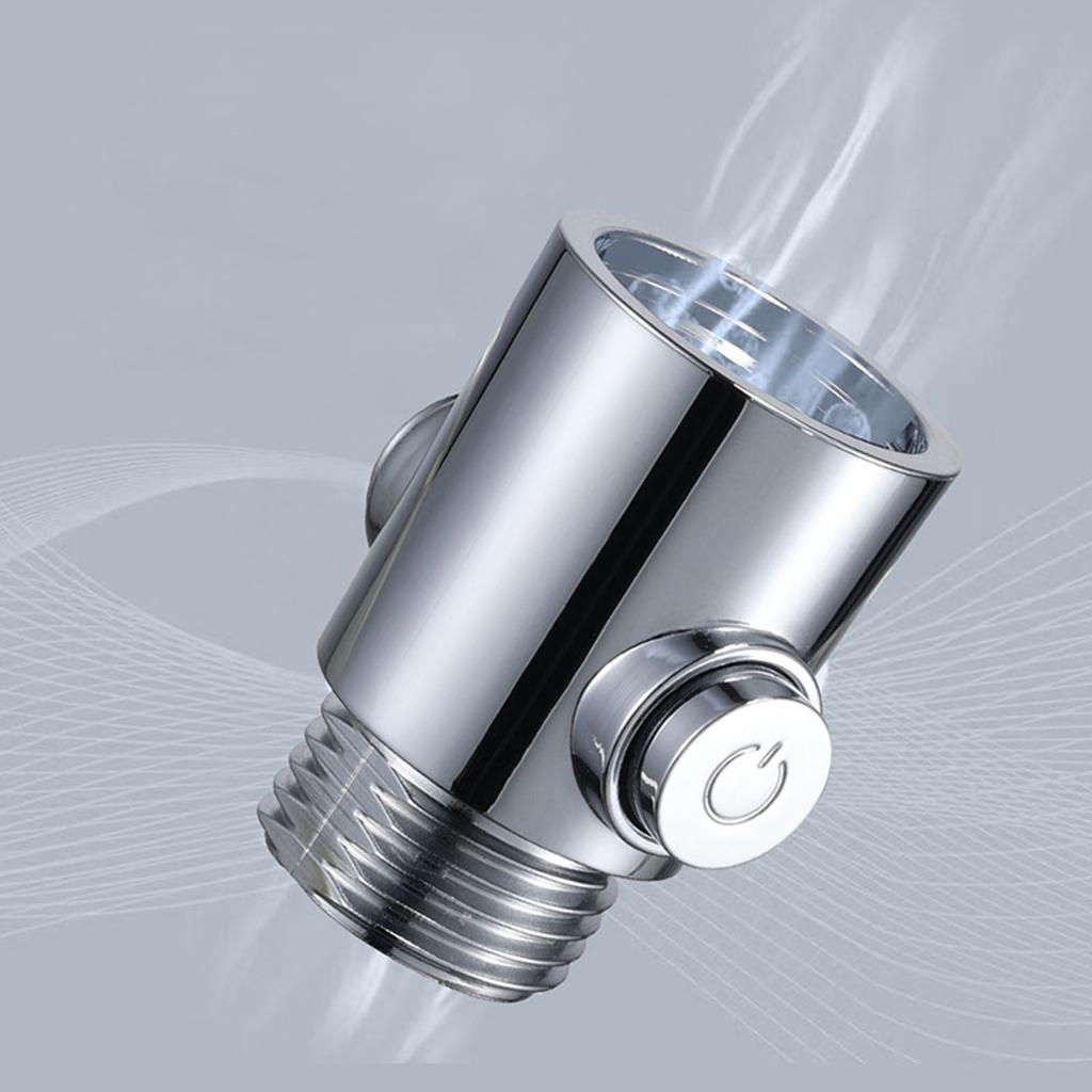 Запорные клапаны для душевой лейки 1/2 дюйма, клапаны регулировки потока воды для душевого кронштейна, шланга или биде-лейки, легкая установка