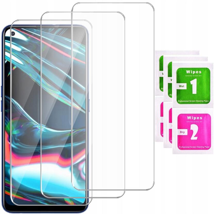 3x TEMPERED GLASS for REALME 7 PRO SCREEN GLASS 9H | Set of 3