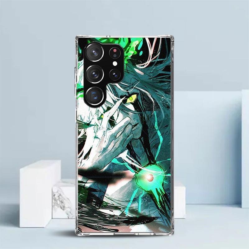 Чехол для телефона Bleach Улькиорра Сифер 4 для Samsung Galaxy S24 S25 Edge S26 Ultra S22 S23 Plus S21 + S20 FE Мягкий ТПУ Задняя крышка Gala