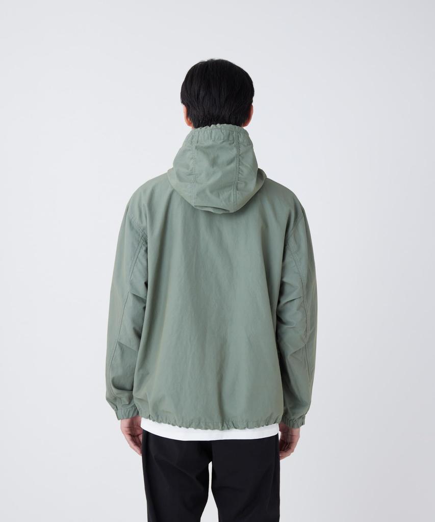 Snow Peak Light Dobby Cloth Parka Hoodie FOLIAGE M JK-26SU009 (Men's/Women's)