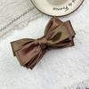 Curved Structure Bow Hair Clip Strong Grip Korean Style Hair Clip New Banana Hair Clip  Daily Wear