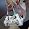 2025 Новая модная повседневная сумка через плечо с бриллиантами и пряжкой-замком