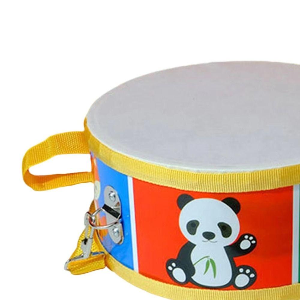 Montessori Musical Instrument Toys Percussion Instrument Wood Kids Drum Toys Children Baby