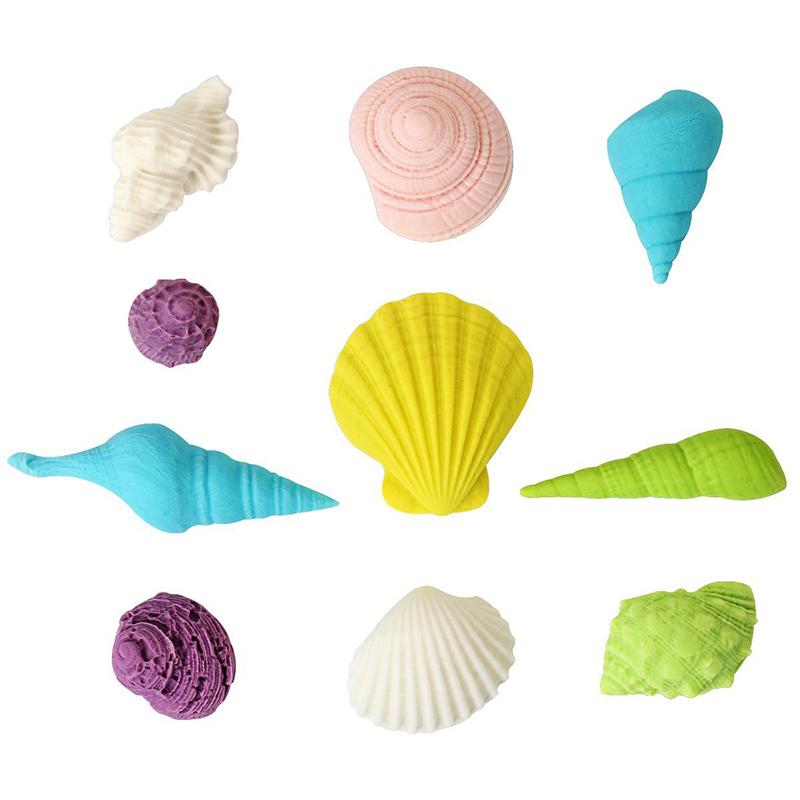 3PC/Set Mermaid Tail Fondant Cake Moulds Silicone Mold Cake Decorating Baking Tools Handmade Soap Mold Fish Fork Tail