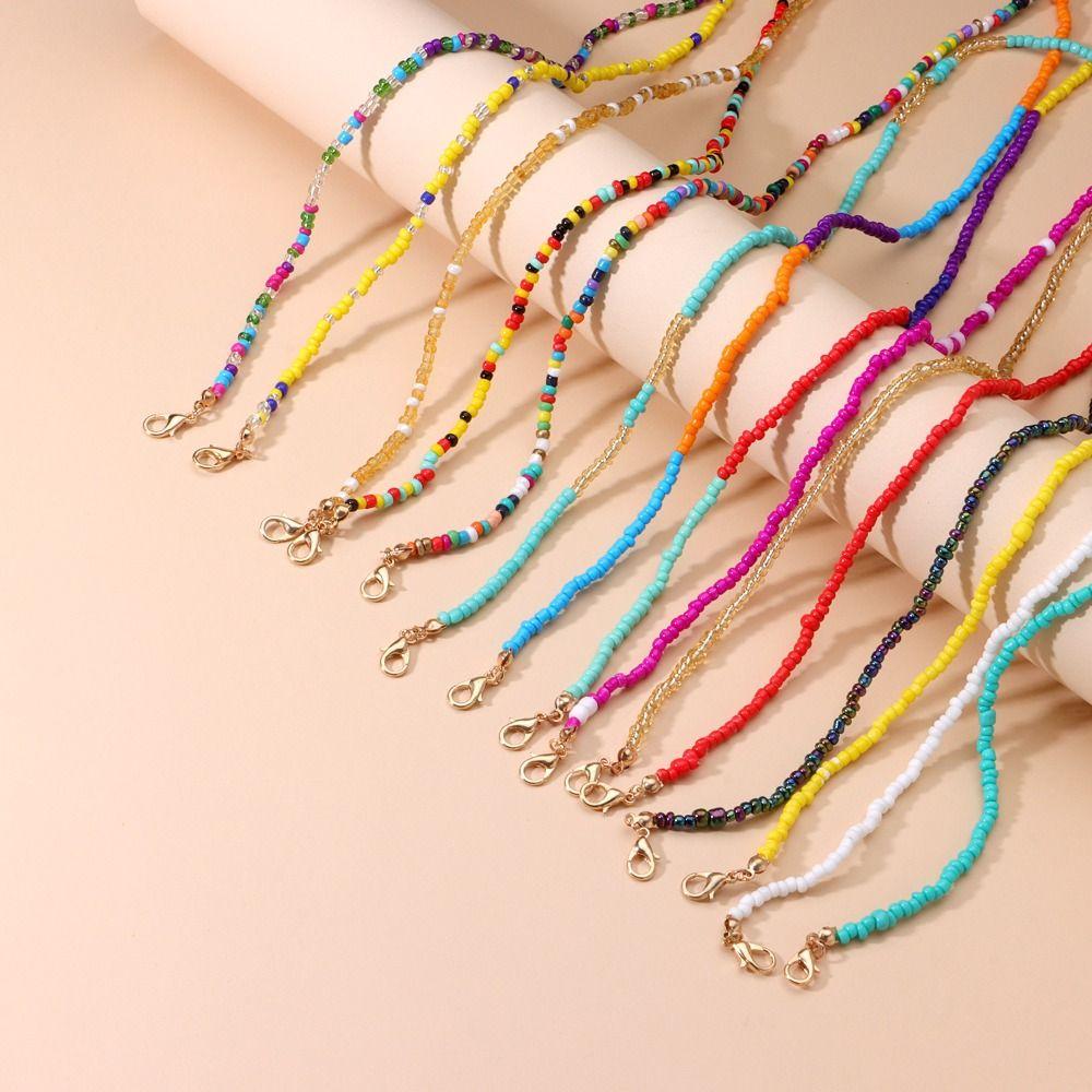 Colorful Colorful Bead Glasses Chain Bohemia Style Eyeglass Lanyard Elegant Sunglasses Chains  Men