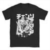 Anime Warrior Denji T Shirts Men's Cotton Vintage T-Shirt Round Neck Tee Shirt Short Sleeve Clothes 6XL
