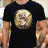 T-Shirt Herren Opossums spielen Banjo Motiv Baumwolle Größe S bis 5XL