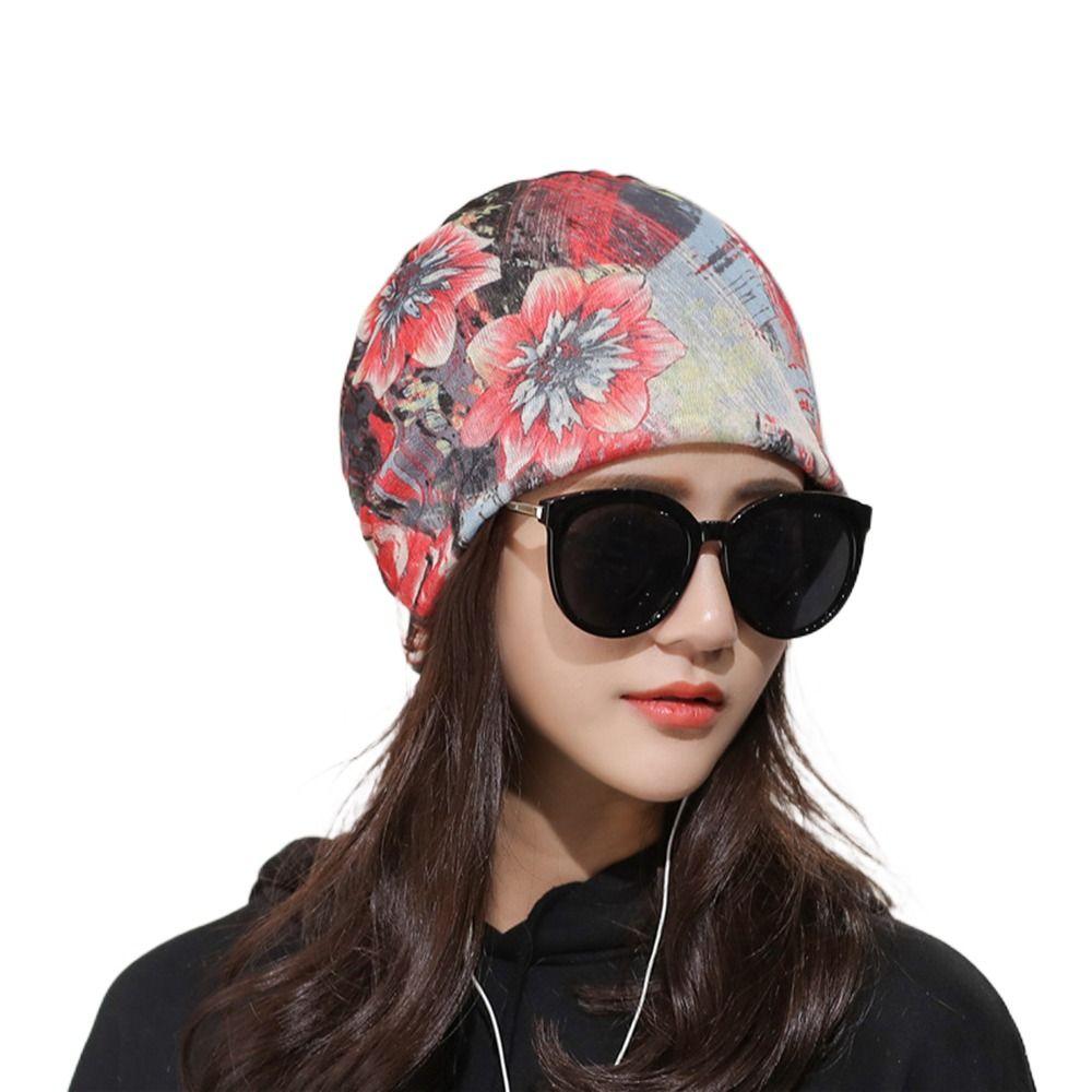 Collar Summer Hat Head Wrap Turban Headscarf Scarf Ruffle Cancer Hat Beanie Stripe Hat Outdoor Cap